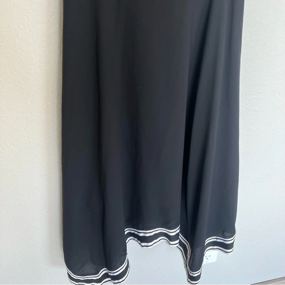NWOT Ted Baker Kahmen Strappy Midi Dress Black and White Casual Preppy Women’s 4 - Picture 6 of 14